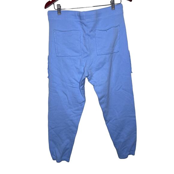 Frank & Eileen EAMON Jogger Sweatpant in blue discoloration sz S - Picture 2 of 6